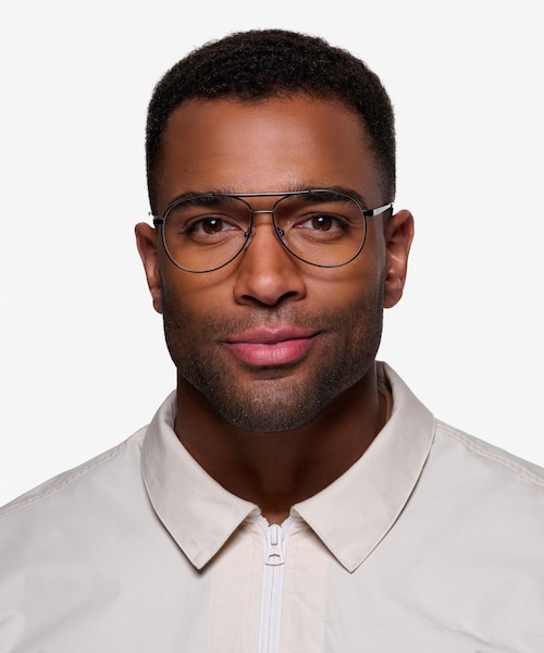 Discover Gunmetal MetalEyeglass Frames for Men from EyeBuyDirect