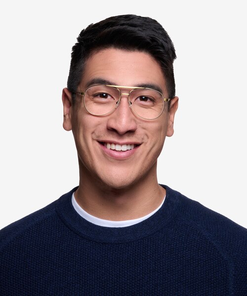 Discover Bronze MétalMontures de lunettes de vue pour Hommes d'EyeBuyDirect
