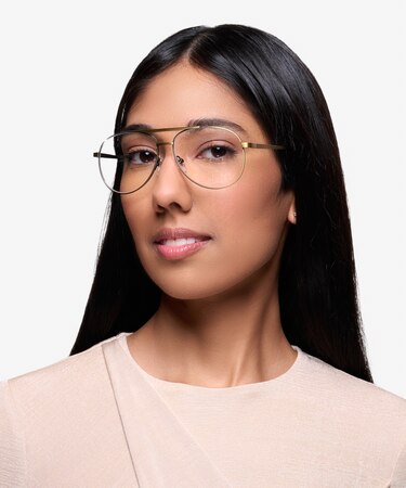 Bronze Discover -  Vintage Metal Eyeglasses