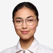Discover Matte Silver MetalEyeglass Frames for Women from EyeBuyDirect