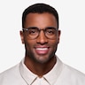 Carnival Matte Black Acetate-metalMontures de lunettes de vue pour Hommes d'EyeBuyDirect