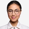 Carnival Matte Black Acetate-metalMontures de lunettes de vue pour Femmes d'EyeBuyDirect