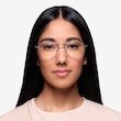 Tasker Silver MetalEyeglass Frames for Women from EyeBuyDirect