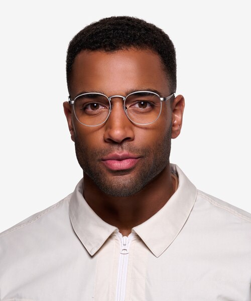 St Michel Gunmetal MetalEyeglass Frames for Men from EyeBuyDirect