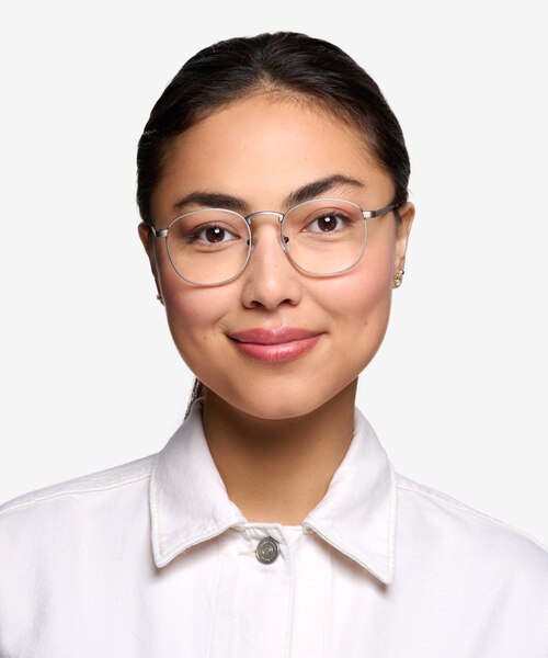 St Michel Gunmetal MetalEyeglass Frames for Women from EyeBuyDirect