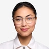 St Michel Gunmetal MetalEyeglass Frames for Women from EyeBuyDirect