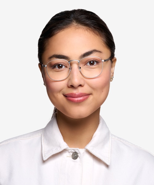 St Michel Gunmetal MetalEyeglass Frames for Women from EyeBuyDirect