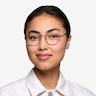 Cupertino Noir MétalMontures de lunettes de vue pour Femmes d'EyeBuyDirect