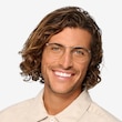 St Michel Golden MetalEyeglass Frames for Men from EyeBuyDirect