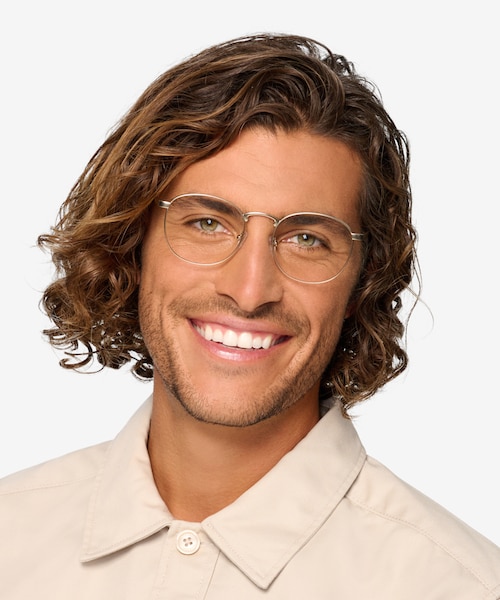 St Michel Golden MetalEyeglass Frames for Men from EyeBuyDirect