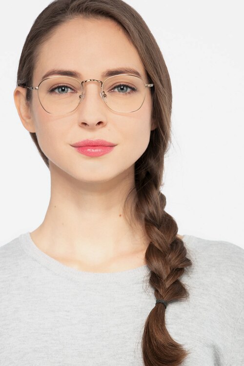 Sonder Bronze MetalEyeglass Frames for Women from EyeBuyDirect