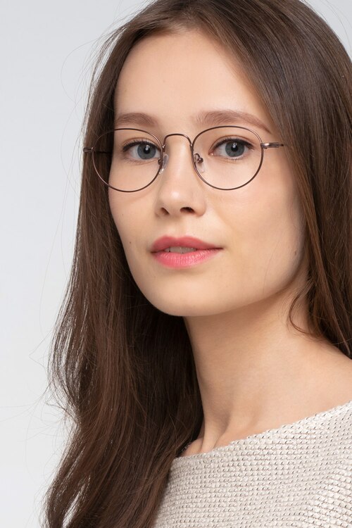 Chutzpa Coffee MetalEyeglass Frames for Women from EyeBuyDirect