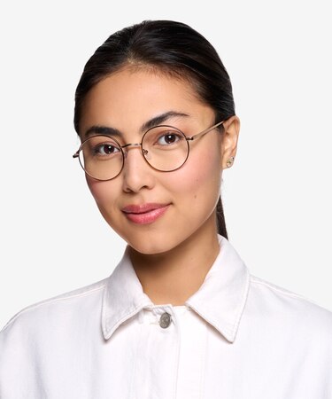 Brown Synapse -  Metal Eyeglasses