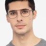 Cordon Black MetalEyeglass Frames for Men from EyeBuyDirect