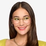 Synapse Rose Gold MetalEyeglass Frames for Women from EyeBuyDirect