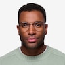 Daydream Rose Gold MetalEyeglass Frames for Men from EyeBuyDirect