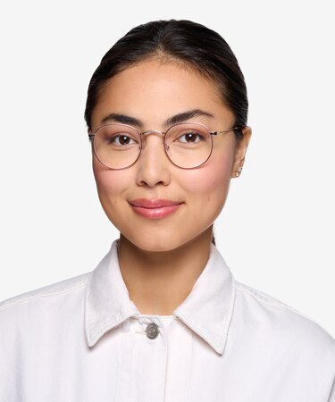 Rose Gold Daydream -  Vintage Metal Eyeglasses