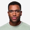 Cella Black MetalEyeglass Frames for Men from EyeBuyDirect