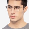 Cella Bronze MetalEyeglass Frames for Men from EyeBuyDirect