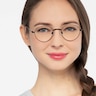 Izabel Black MetalEyeglass Frames for Women from EyeBuyDirect