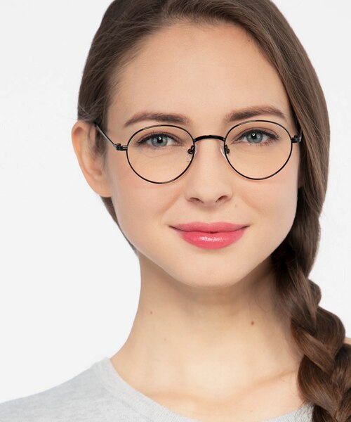 Izabel Black MetalEyeglass Frames for Women from EyeBuyDirect