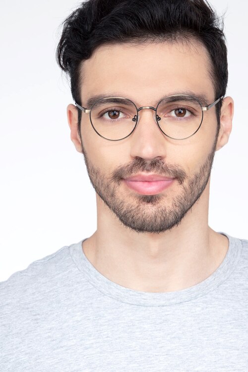 Nomad Bronze MétalMontures de lunettes de vue pour Hommes d'EyeBuyDirect