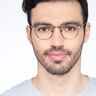 Nomad Bronze MétalMontures de lunettes de vue pour Hommes d'EyeBuyDirect