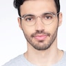 Nomad Silver MetalEyeglass Frames for Men from EyeBuyDirect