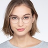 Jive Brown MetalEyeglass Frames for Women from EyeBuyDirect