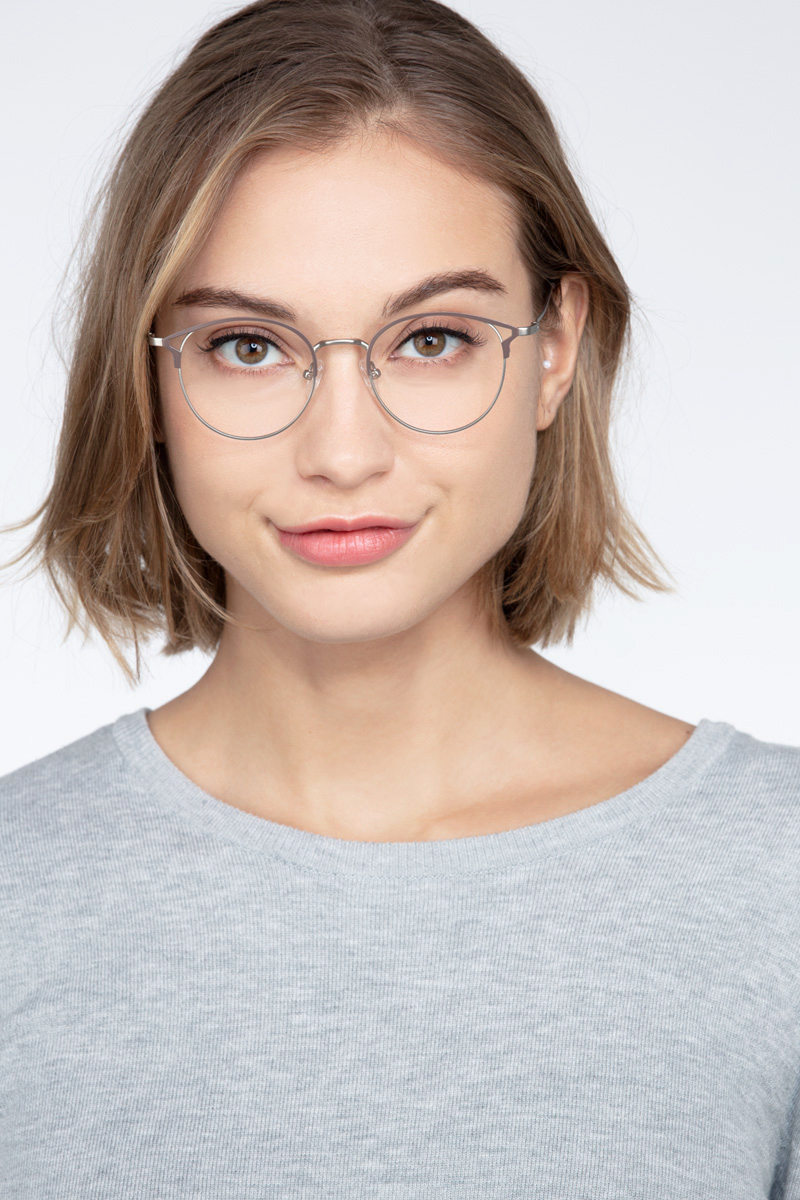 Jive Round Brown Glasses for Women | Eyebuydirect