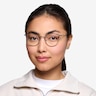 Jive Black & Silver MetalEyeglass Frames for Women from EyeBuyDirect