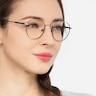 Memento Gunmetal MétalMontures de lunettes de vue pour Femmes d'EyeBuyDirect