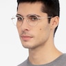 Memento Golden MetalEyeglass Frames for Men from EyeBuyDirect