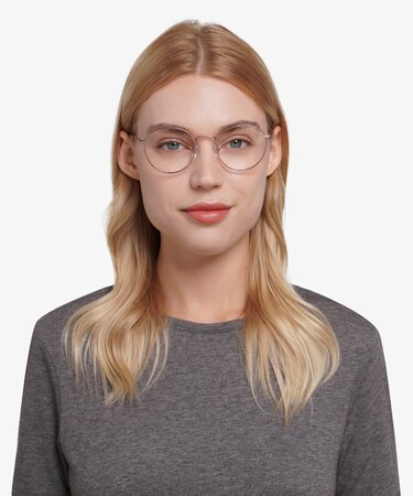 Rose Gold Memento -  Vintage Metal Eyeglasses