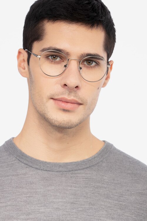 Memento Gunmetal MetalEyeglass Frames for Men from EyeBuyDirect