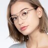 Cosine Rose Gold MetalEyeglass Frames for Women from EyeBuyDirect