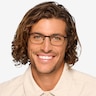 Wit Black MetalEyeglass Frames for Men from EyeBuyDirect