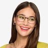 Wit Black MetalEyeglass Frames for Women from EyeBuyDirect
