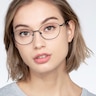 Helix Black MetalEyeglass Frames for Women from EyeBuyDirect