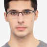 Vine Black MetalEyeglass Frames for Men from EyeBuyDirect