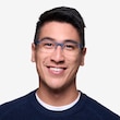 Vine Blue MetalEyeglass Frames for Men from EyeBuyDirect
