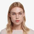Cori Golden MetalEyeglass Frames for Women from EyeBuyDirect