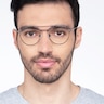 Earhart Blue Tortoise MetalEyeglass Frames for Men from EyeBuyDirect