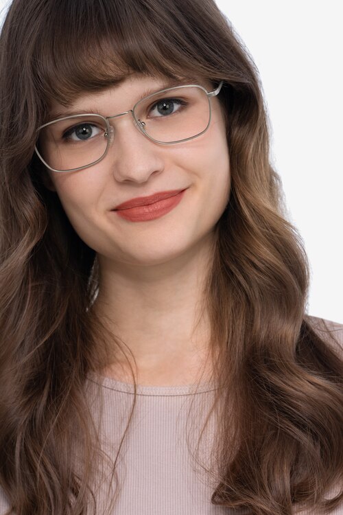 Verse Argenté MétalMontures de lunettes de vue pour Femmes d'EyeBuyDirect
