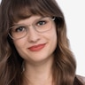 Verse Argenté MétalMontures de lunettes de vue pour Femmes d'EyeBuyDirect
