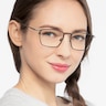Wind Gunmetal MetalEyeglass Frames for Women from EyeBuyDirect