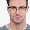 Contact Black MetalEyeglass Frames for Men from EyeBuyDirect