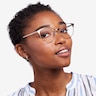 Sisi Or rose MétalMontures de lunettes de vue pour Femmes d'EyeBuyDirect