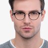 Broadway Black MetalEyeglass Frames for Men from EyeBuyDirect