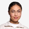 Bistro Golden MetalEyeglass Frames for Women from EyeBuyDirect